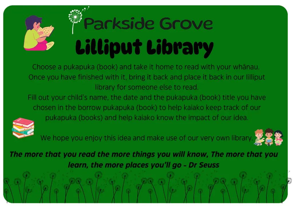 A small library at the centre helps reading become part of home life too. at Parkside Grove