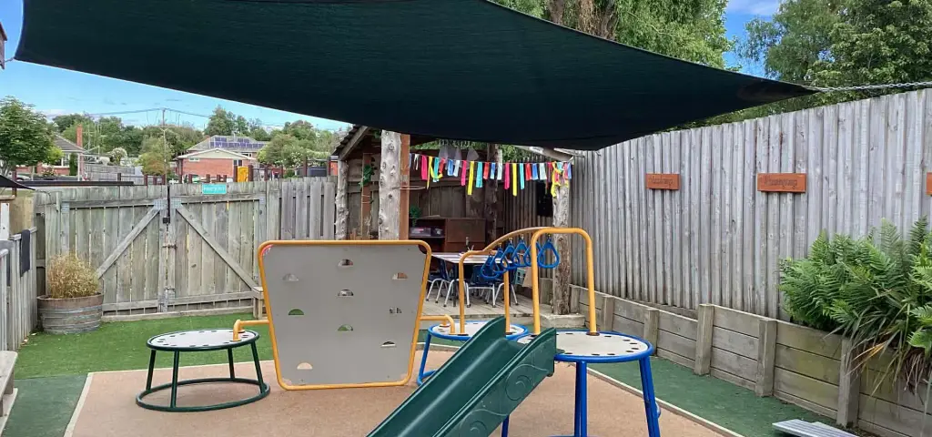 Children enjoying Parkside Grove's outdoor environment